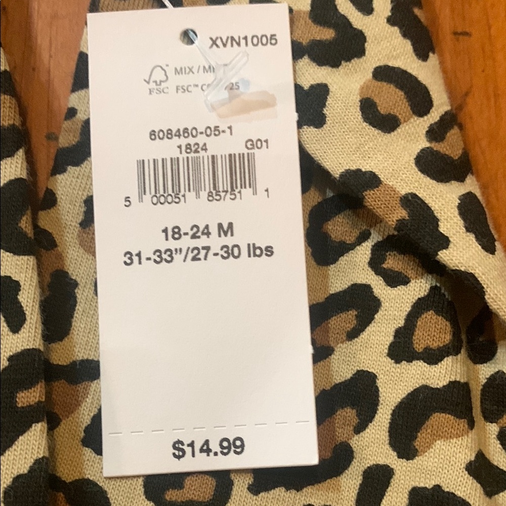 Old Navy Leopard Print Kids Dress